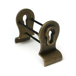 Burnished Brass 50mm Euro Door Pull (Back to Back fixings)