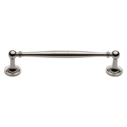 Heritage Brass Cabinet Pull Colonial Design 152mm CTC Polished Nickel Finish