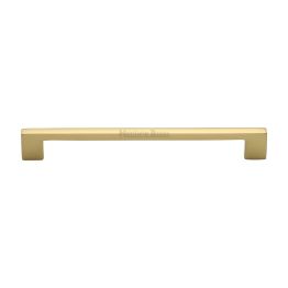 Heritage Brass Cabinet Pull Metro Design 192mm CTC Polished Brass Finish