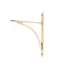 Polished Bronze Apperley Shelf Bracket (260mm x 200mm)