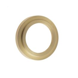 Burlington Stepped Outer Roses for Escutcheons Satin Brass - By Frelan Hardware - BUR73SB