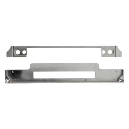 Atlantic DIN Rebate Kit for Euro Profile, Bathroom Lock, Latch, Euro Deadlock - Satin Chrome
