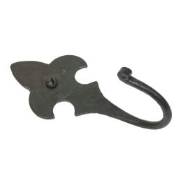 Beeswax Fleur-De-Lys Coat Hook