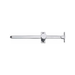 Heritage Brass Casement Stay Sliding Design 10" Polished Chrome Finish