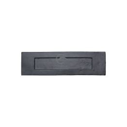 Black Iron Rustic Letterplate 13 1/2" x 3 2/3"