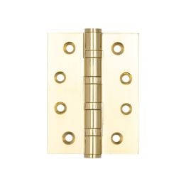 Ball Bearing Hinges 102x76x3mm Polished Brass - By Frelan Hardware - J9050PB