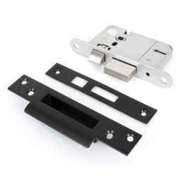 Black 2½" 5 Lever BS Sash Lock