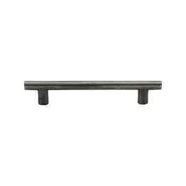 Rustic Pewter Cabinet Pull Round T-Bar Design 96mm CTC