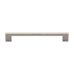 Heritage Brass Cabinet Pull Metro Design 192mm CTC Satin Nickel Finish