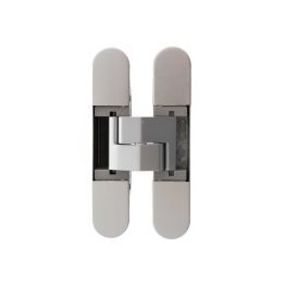 AGB Eclipse Fire Rated Adjustable Concealed Hinge - Satin Chrome (Each)
