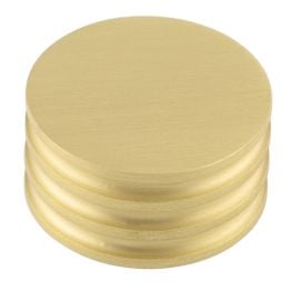 Sturt Cupboard Knobs 40mm Satin Brass - By Frelan Hardware - HOX440SB