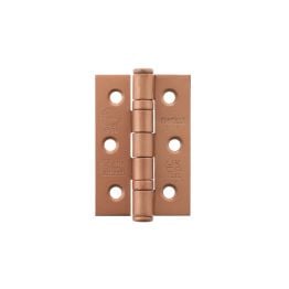 Atlantic CE Fire Rated Grade 7 Ball Bearing Hinges 3" x 2" x 2mm - Urban Satin Copper (Pair)