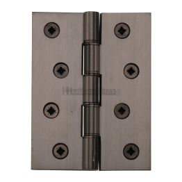 Heritage Brass Hinge Brass with Phosphor Washers 4" x 3" Matt Bronze Finish
