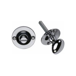 Heritage Brass Oval turn with release Polished Chrome finish