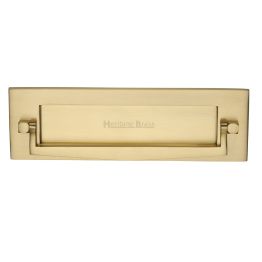 Heritage Brass Postal Knocker Satin Brass finish