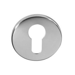 Stainless Steel Euro profile Escutcheons Grade 304 52x5mm Grade 201 Satin Stainless Steel - By Frelan Hardware - JSS02