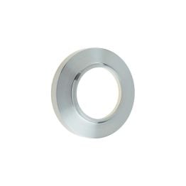 Burlington Chamfered Outer Roses Satin Nickel - By Frelan Hardware - BUR51SN