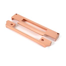 Polished Bronze ½" Rebate Kit for Euro Sash Lock