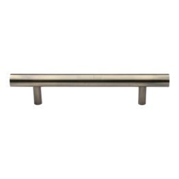 Heritage Brass Door Pull Handle Bar Design 305mm Antique Brass Finish
