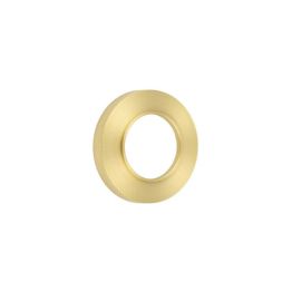 Burlington Knurled Outer Rose Satin Brass - By Frelan Hardware - BUR55SB