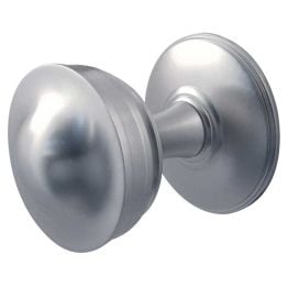 Jedo Crown Mortice Door Knobs Satin Nickel - By Frelan Hardware - JV67SN