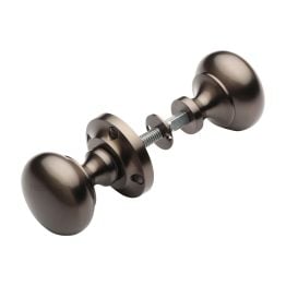 Heritage Brass Victoria Rim Knob Matt Bronze finish