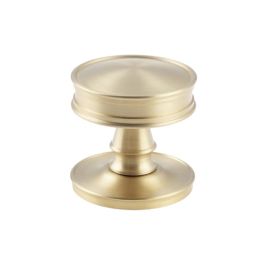 Burlington Berkeley Mortice Door Knob Satin Brass - By Frelan Hardware - BUR100SB