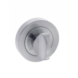 STATUS WC Turn and Release on Round Rose - Satin Chrome