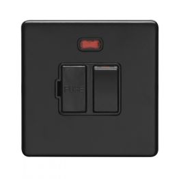 Eurolite Concealed 3mm Switched Fuse Spur Matt Black