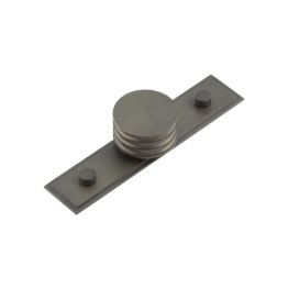 Sturt Cupboard Knobs 40mm Stepped Dark Bronze - By Frelan Hardware - HOX-440DB-6090DB