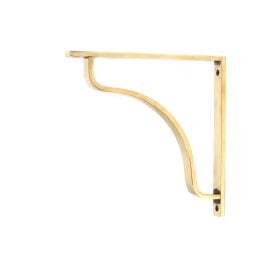 Aged Brass Abingdon Shelf Bracket (200mm x 200mm)