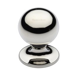 Heritage Brass Cabinet Knob Ball Design 32mm Polished Nickel finish