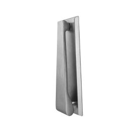Jedo Contemporary Door Knockers 157mm Satin Chrome - By Frelan Hardware - JV2SC