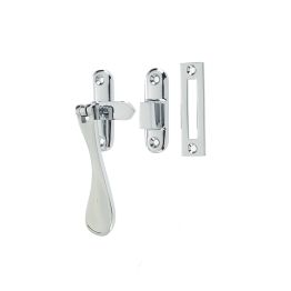 Jedo Victorian Casement Fasteners 90mm Polished Chrome - By Frelan Hardware - JV301PC