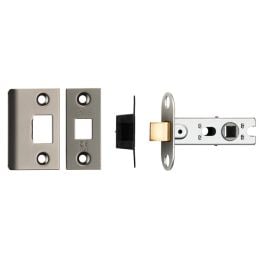 64mm Ce B/T Tubular Mortice Latch Square   - Matt Bronze