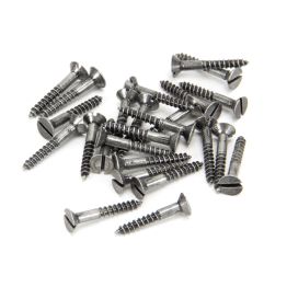 Pewter 6 x 1" Countersunk Screws (25)