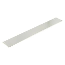 CRES Satin Stainless Steel Push Plate - By Frelan Hardware - CRES3501SSS