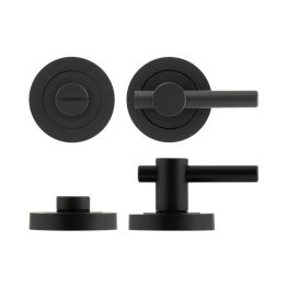 Jedo Black Easy Thumb Turn & Lock - By Frelan Hardware - JV856MB