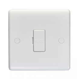 Eurolite Enhance White Plastic Unswitched Fuse Spur White
