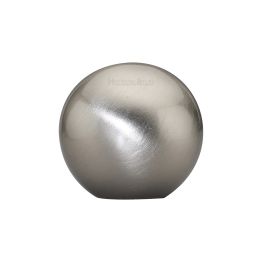 Heritage Brass Cabinet Knob Globe Design 25mm Satin Nickel finish