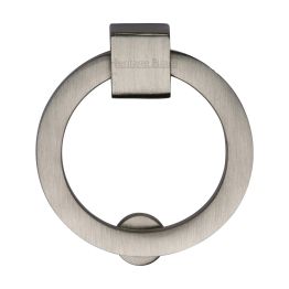 Heritage Brass Round Drop Pull 63mm Satin Nickel finish