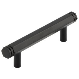 Hoxton Nile Cabinet Handles 96mm Ctrs Black - By Frelan Hardware - HOX350MB