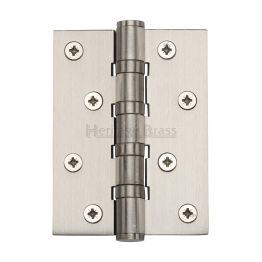 Heritage Brass Hinge Brass with Ball Bearing 4" x 3" Satin Nickel finish