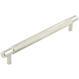 Hoxton Taplow Cabinet Handles 224mm Ctrs Polished Nickel - By Frelan Hardware - HOX2060PN