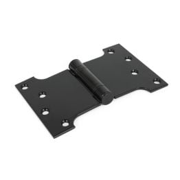 Black 4" x 4" x 6" Parliament Hinge (pair) ss
