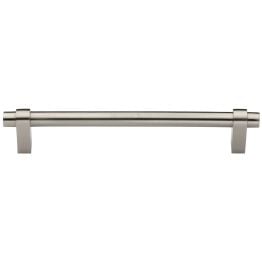 Heritage Brass Cabinet Pull Industrial Design 256mm CTC Satin Nickel Finish