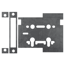Atlantic Bathroom Lock Intumescent Lock Kit FD30 0.8mm