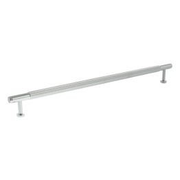 Millhouse Brass Battersea Linear T-Bar Cabinet Pull Handle 320mm - Polished Chrome