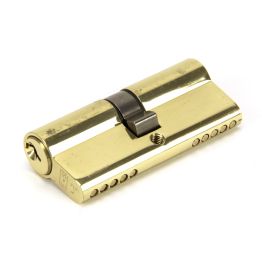 Lacquered Brass 35/35 Euro Cylinder