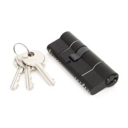 Black 35/45 6pin Euro Cylinder